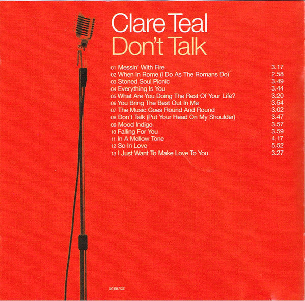 Clare Teal : Don't Talk (CD, Album)