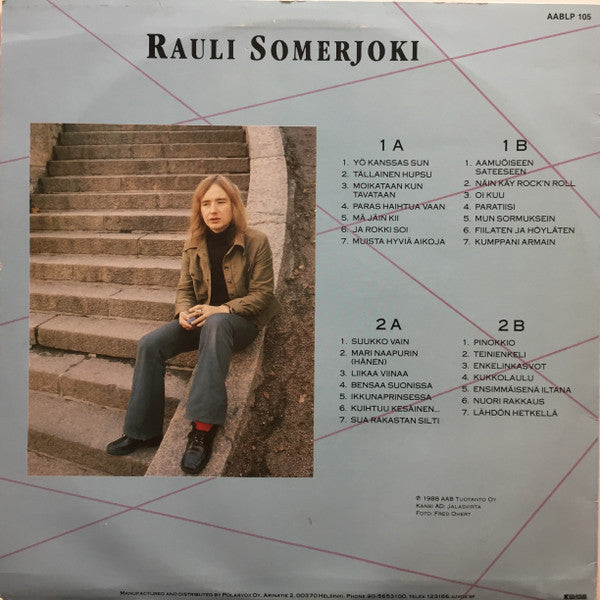 Rauli Badding Somerjoki : Laulajan Taival 2 (2xLP, Comp)