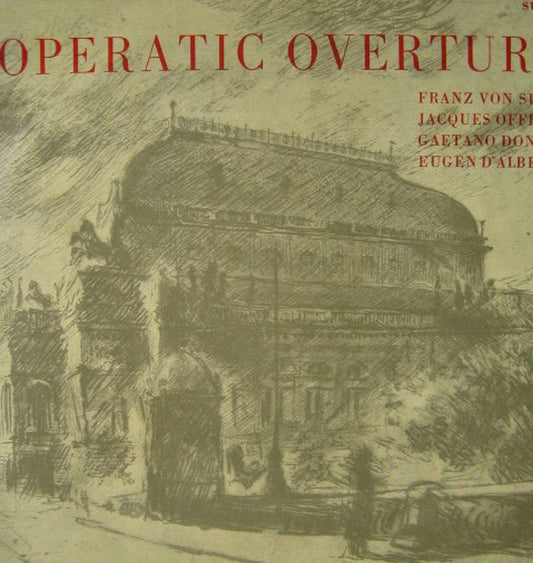 Various : Operatic Overtures (10", Mono)