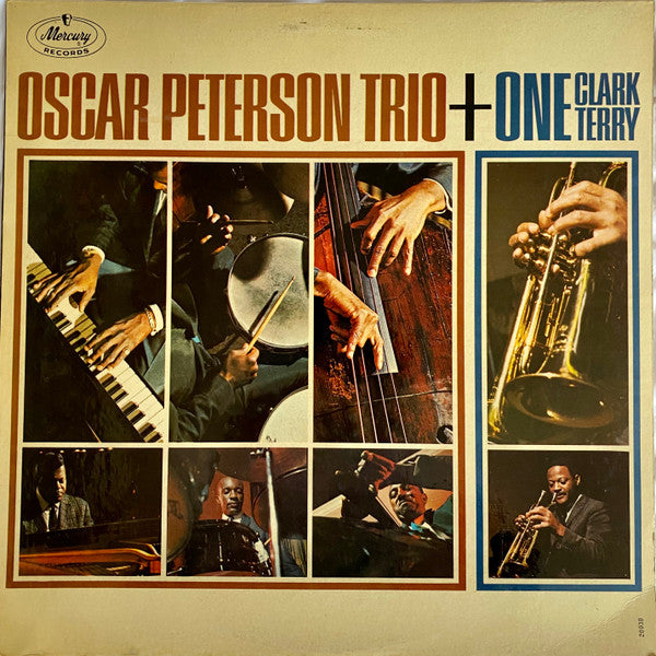 The Oscar Peterson Trio And Clark Terry : Oscar Peterson Trio + One (LP, Album, Mono)