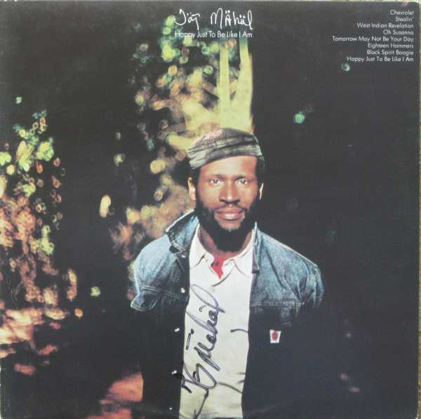 Taj Mahal : Happy Just To Be Like I Am (LP, Album, RE)