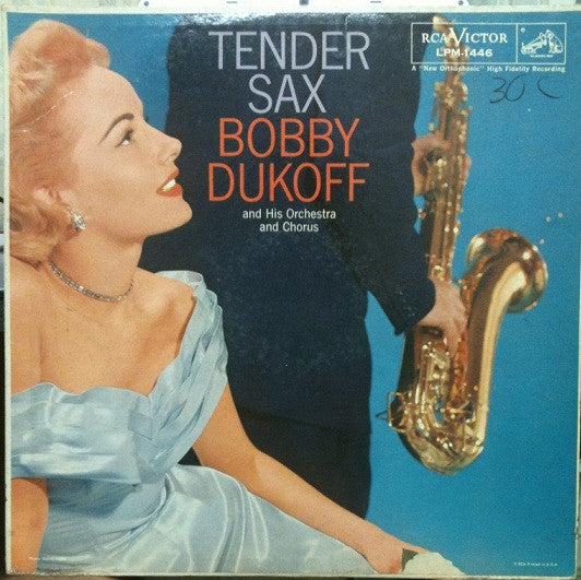 Bobby Dukoff : Tender Sax (LP, Album, Mono)