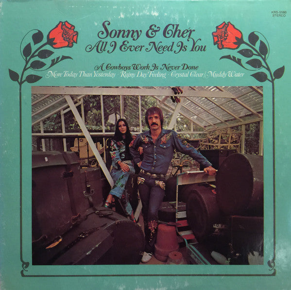 Sonny & Cher : All I Ever Need Is You (LP, Album, RP)