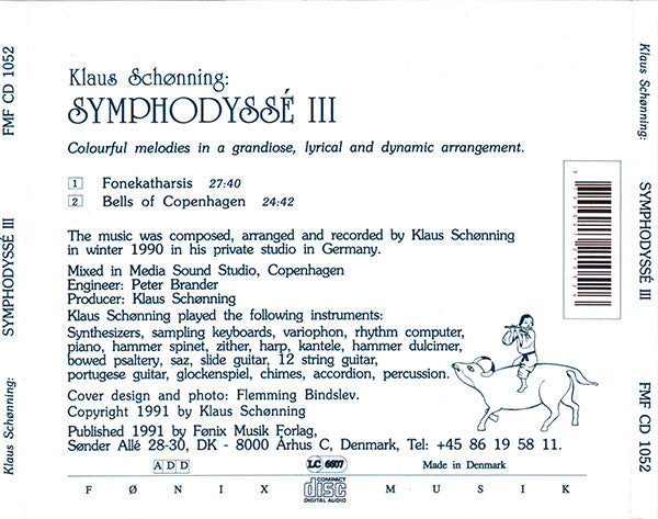 Klaus Schønning : Symphodyssé III (CD, Album)