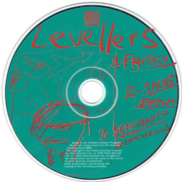 The Levellers : Fantasy (CD, Single)