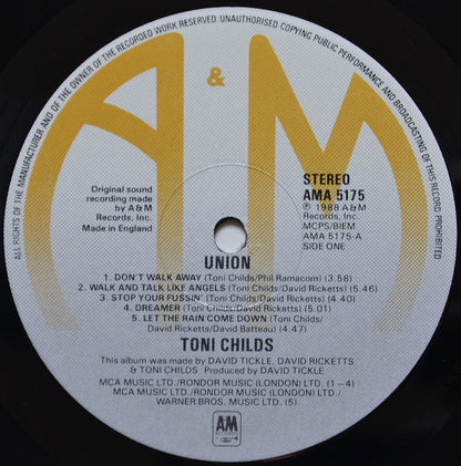 Toni Childs : Union (LP, Album)