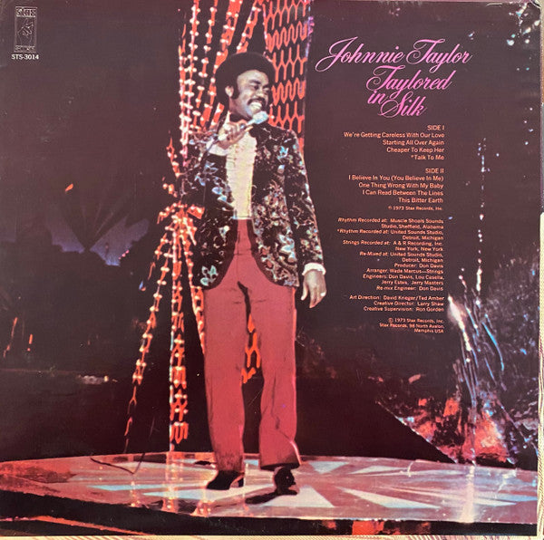 Johnnie Taylor : Taylored In Silk (LP, Album, Son)