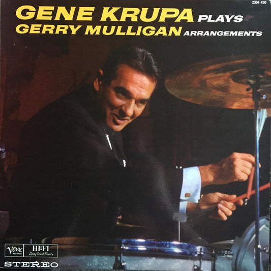 Gene Krupa : Gene Krupa Plays Gerry Mulligan Arrangements (LP, Album, RE)