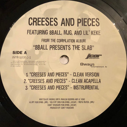 Eightball (3) Presents The Slab : Creeses And Pieces (12", Smplr)