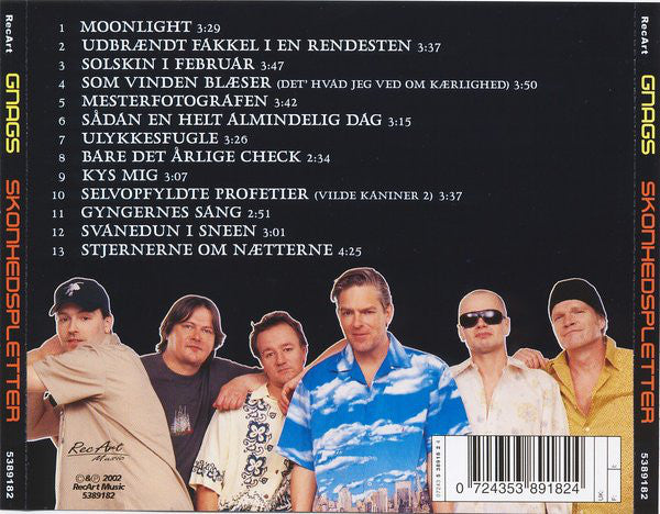 Gnags : Skønhedspletter (CD, Album)