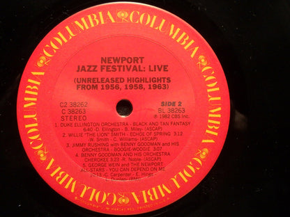 Various : Newport Jazz Festival: Live (Unreleased Highlights From 1956, 1958, 1963) (2xLP, Album, Gat)