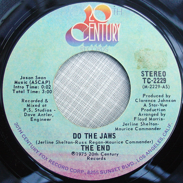 The End (27) : Do The Jaws (7")