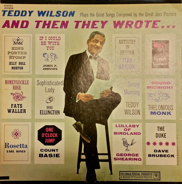 Teddy Wilson : And Then They Wrote (LP, Album, RE)