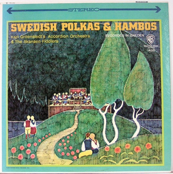 Karl Grönstedts Dragspelsorkester And Skansens Spelmanslag : Swedish Polkas And Hambos (LP)