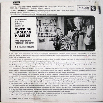 Karl Grönstedts Dragspelsorkester And Skansens Spelmanslag : Swedish Polkas And Hambos (LP)