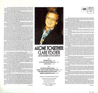 Clare Fischer : Alone Together (LP, Album)