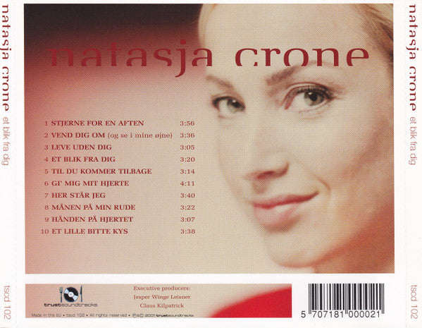 Natasja Crone Back : Et Blik Fra Dig (CD, Album)