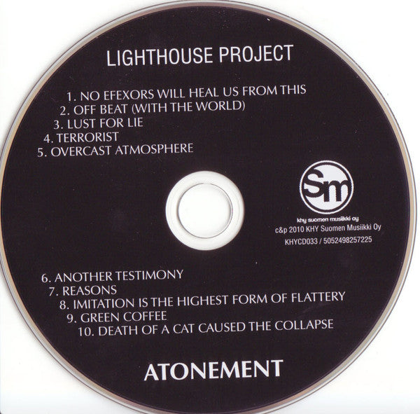 Lighthouse Project : Atonement (CD, Album)