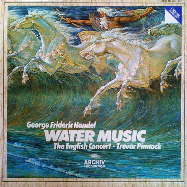 Georg Friedrich Händel - The English Concert ▪ Trevor Pinnock : Water Music (LP, Album)