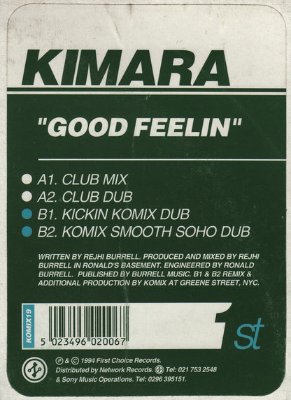 Kimara Lovelace : Good Feelin (12", W/Lbl)