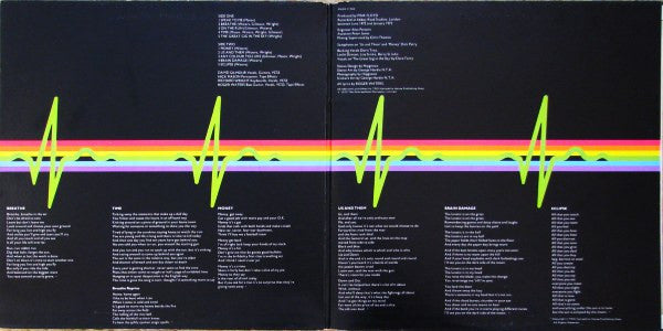 Pink Floyd : The Dark Side Of The Moon (LP, Album, RE, Gat)