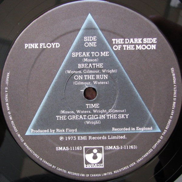 Pink Floyd : The Dark Side Of The Moon (LP, Album, RE, Gat)