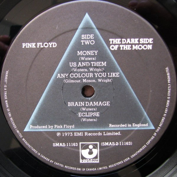 Pink Floyd : The Dark Side Of The Moon (LP, Album, RE, Gat)