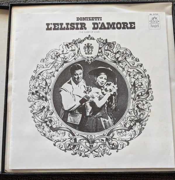 Gaetano Donizetti : L'elisir D'amore (2xLP, Album, RE + Box)