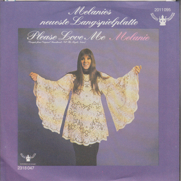 Melanie (2) : Please Love Me (7", Single)