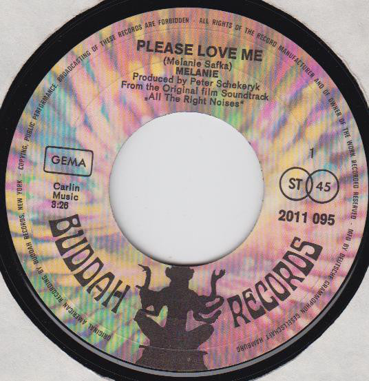 Melanie (2) : Please Love Me (7", Single)