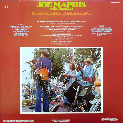 Joe & Rose Lee Maphis : BoogieWoogieFlatTopGuitarPickin'Man (LP, Album)