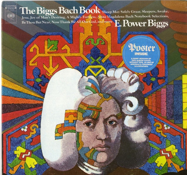 E. Power Biggs / Johann Sebastian Bach : The Biggs Bach Book (LP)