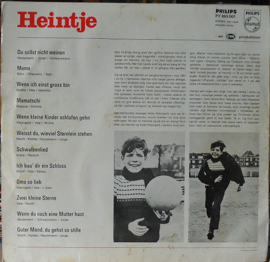 Heintje : Heintje (LP, Album)