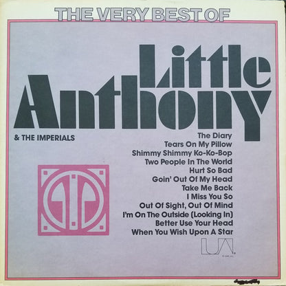 Little Anthony & The Imperials : The Very Best Of Little Anthony & The Imperials (LP, Comp, Mono, All)