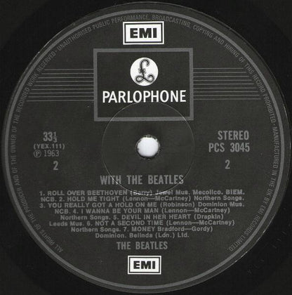 The Beatles : With The Beatles (LP, Album, RE, "Un)