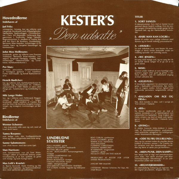 Kester : Udsat For Kester (LP, Album)