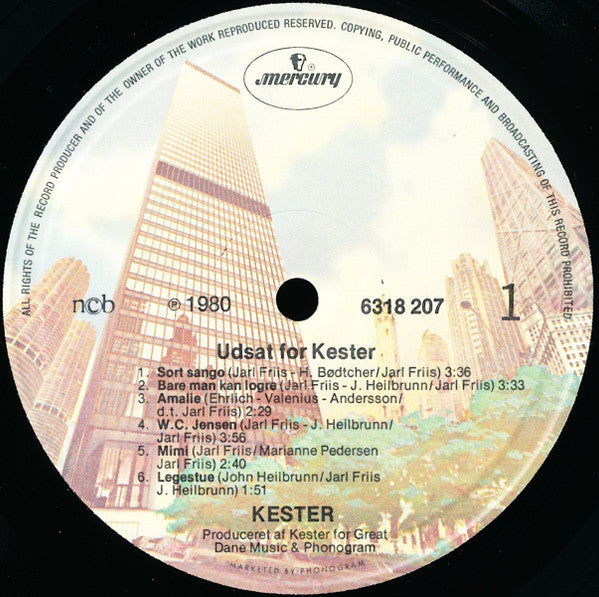 Kester : Udsat For Kester (LP, Album)