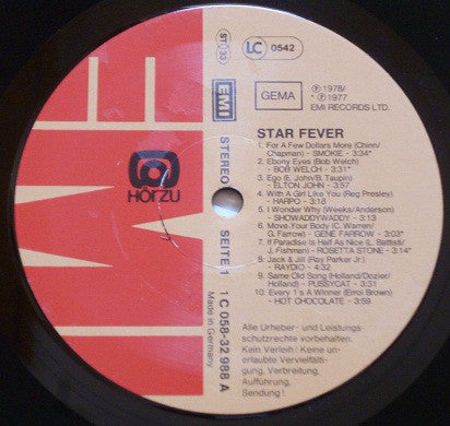 Various : Star Fever (LP, Comp)