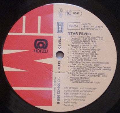 Various : Star Fever (LP, Comp)