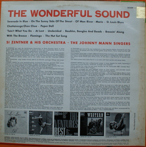 Si Zentner And His Orchestra, The Johnny Mann Singers : The Wonderful Sound (LP)