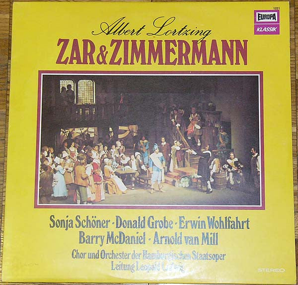 Albert Lortzing : Zar & Zimmermann (LP)