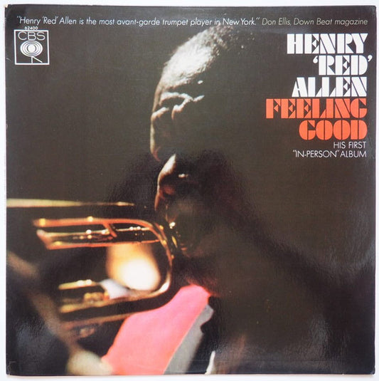 Henry "Red" Allen : Feelin' Good (His First „In-Person“ Album) (LP, Mono)