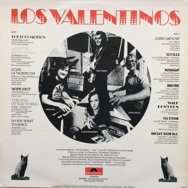 Los Valentinos : Sounds Like Movin' (LP, Album)