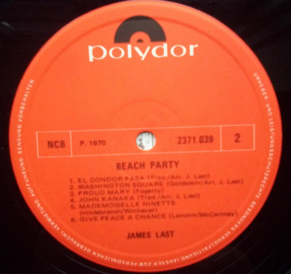 James Last : Beachparty (LP)