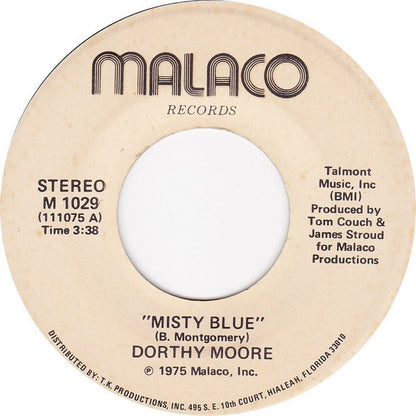 Dorothy Moore : Misty Blue (7", Single, M/Print)