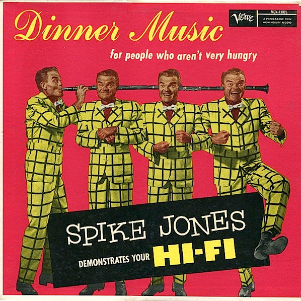 Spike Jones : Dinner Music (For People Who Aren't Very Hungry) (LP, Album, Mono)