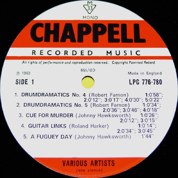 Various : Chappell Recorded Music (LP)