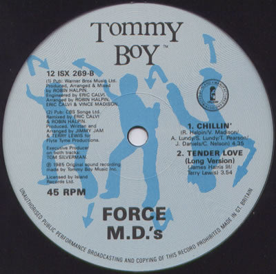 Force MD's : Tender Love (12")