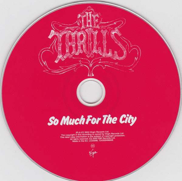 The Thrills : So Much For The City (CD, Album)