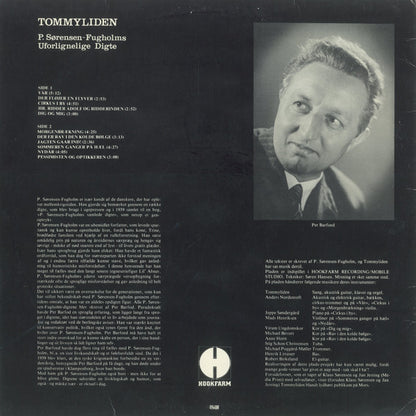 Tommyliden : P. Sørensen-Fugholms Uforlignelige Digte (LP, Album)